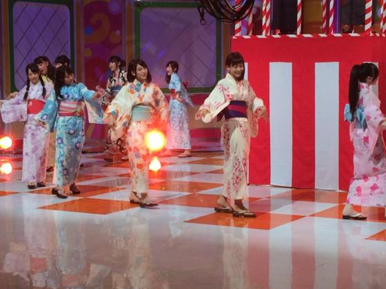 8月18日(火)放送「AKBINGO!」で『一歩目音頭』をテレビ初披露!!