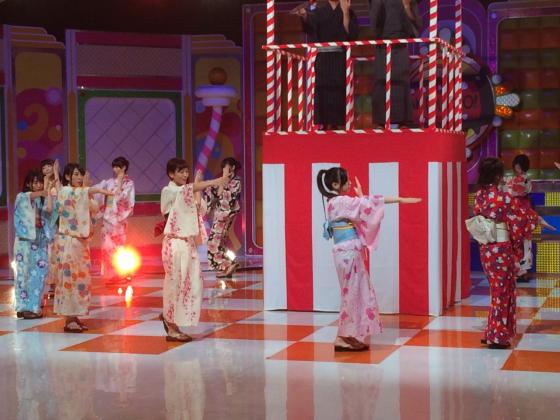 8月18日(火)放送「AKBINGO!」で『一歩目音頭』をテレビ初披露!!