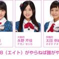 2月12日(金)放送「8（エイト）がやらねば誰がやる！」第4回の出演メンバーが決定！