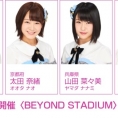 1月28日(日)開催〈BEYOND STADIUM〉チーム8参加メンバー決定！