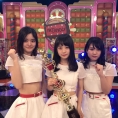 4月3日(火)放送「AKBINGO!」のダンスバトルで横山結衣、山田菜々美、中野郁海のチームが優勝!!