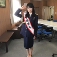 吉川七瀬が、千葉県習志野警察署一日警察署長を務めました！